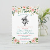 Alice in Wonderland Bridal Shower Invitation 招待状 (スタンド正面)
