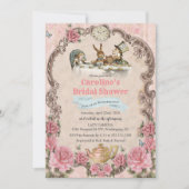 Alice in Wonderland Bridal Shower Invitation 招待状 (正面)