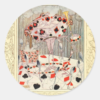 Alice in Wonderland Card Battle ラウンドシール