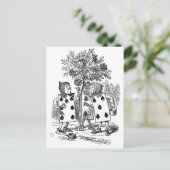 Alice in Wonderland Card Soldiers ポストカード (スタンド正面)