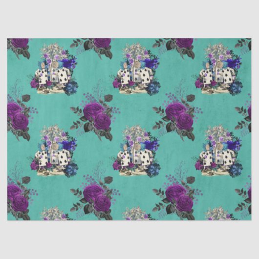 Alice in Wonderland Cards and Decompage 薄葉紙 (正面)