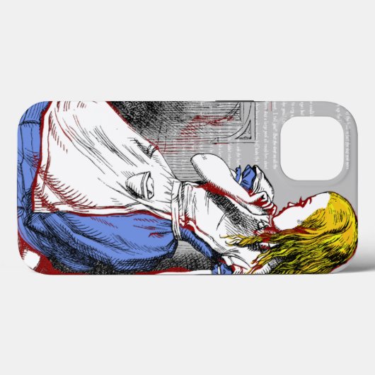 Alice in Wonderland Case-Mate iPhone Case iPhoneケース (裏面 (横))