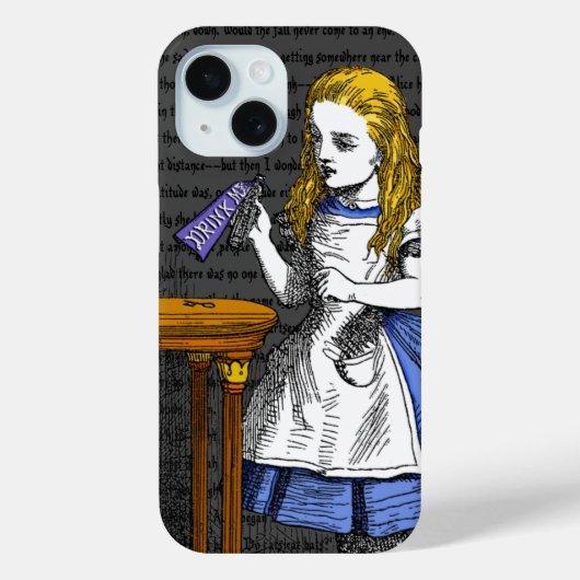 Alice in Wonderland Case-Mate iPhone Case iPhoneケース (裏面)