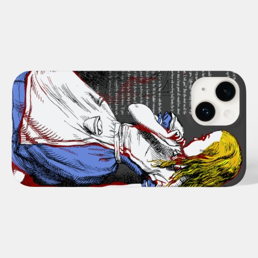 Alice in Wonderland Case-Mate iPhone Case iPhoneケース (裏面 (横))