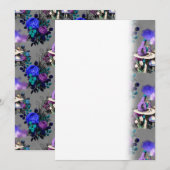 Alice in Wonderland Caterpillar喫煙花 セーブザデート (正面/裏面)