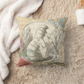 Alice in Wonderland Caterpillar:オリジナルTenniel クッション (ブランケット)