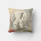 Alice in Wonderland Caterpillar:オリジナルTenniel クッション (正面)