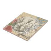 Alice in Wonderland Caterpillar:オリジナルTenniel タイル (側面)