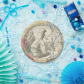 Alice in Wonderland Caterpillar:オリジナルTenniel ペーパープレート (パーティー)