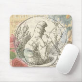 Alice in Wonderland Caterpillar:オリジナルTenniel マウスパッド (マウス)