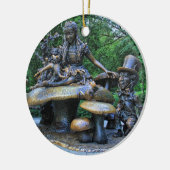 Alice in Wonderland - Central Park NYC セラミックオーナメント (左)