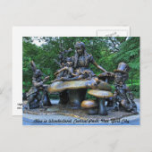 Alice in Wonderland - Central Park NYC #2 ポストカード (正面/裏面)