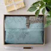 Alice in Wonderland ChairとKitten Blue Craft 薄葉紙 (ギフト)