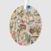 Alice in Wonderland Cheshire Catキャラクター オーナメント (正面)