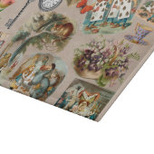 Alice in Wonderland Cheshire Catキャラクター カッティングボード (角)