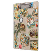 Alice in Wonderland Cheshire Catキャラクター クリップボード (左)