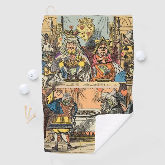 Alice in Wonderland Cheshire Catキャラクター ゴルフタオル (インサイチュ)