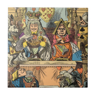 Alice in Wonderland Cheshire Catキャラクター タイル