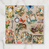 Alice in Wonderland Cheshire Catキャラクター フェイバータグ (正面)