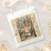 Alice in Wonderland Cheshire Catキャラクター フェイバーバッグ (クリップ留めされた状態)