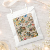 Alice in Wonderland Cheshire Catキャラクター フェイバーバッグ (クリップ留めされた状態)