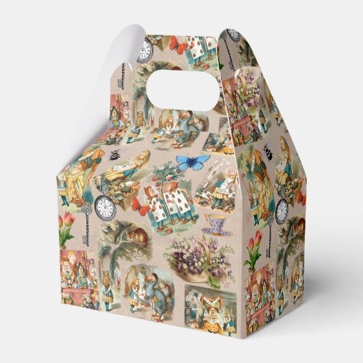 Alice in Wonderland Cheshire Catキャラクター フェイバーボックス (正面サイド)