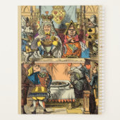 Alice in Wonderland Cheshire Catキャラクター プランナー手帳 (裏面)