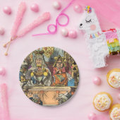 Alice in Wonderland Cheshire Catキャラクター ペーパープレート (パーティー)