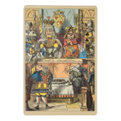 Alice in Wonderland Cheshire Catキャラクター ミニクリップボード (裏面)