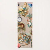 Alice in Wonderland Cheshire Catキャラクター ヨガマット (裏面)