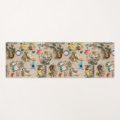 Alice in Wonderland Cheshire Catキャラクター ヨガマット (正面(横))