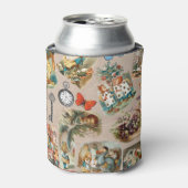 Alice in Wonderland Cheshire Catキャラクター 缶クーラー (缶正面)