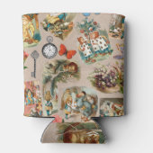 Alice in Wonderland Cheshire Catキャラクター 缶クーラー (裏面)