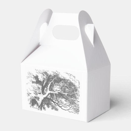 Alice in Wonderland Cheshire Cat Partyお願いボックス フェイバーボックス (正面サイド)