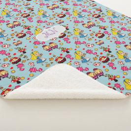 Alice in Wonderland Comforter - ADD Monogram シェルパブランケット