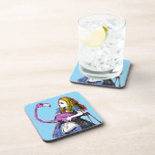 Alice in Wonderland Cork Coaster Set コースター (右側)