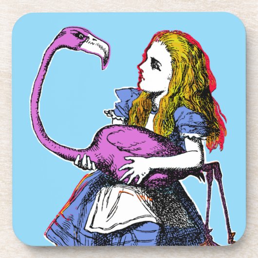 Alice in Wonderland Cork Coaster Set コースター (正面)
