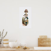 Alice in Wonderland Curiouserポスタープリント ポスター (キッチン)