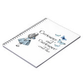 Alice in Wonderland Curiouser蝶ノート ノートブック (左側)