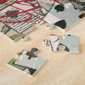 Alice in Wonderland Curtain Nonsense ジグソーパズル (側面)