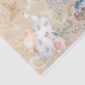 Alice In Wonderland Decompage Aliceトランプ 薄葉紙 (詳細)