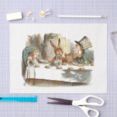 Alice in Wonderland Decopageデカップジングヴィンテージ 薄葉紙 (クラフト)