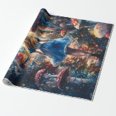 Alice in Wonderland Decoupage ラッピングペーパー (アンロールド)