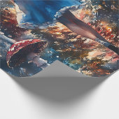 Alice in Wonderland Decoupage ラッピングペーパー (角)