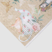  Alice In Wonderland Decoupage Alice Drink Me 薄葉紙 (詳細)