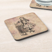 Alice in Wonderland Drink Meボトル コースター (左側)