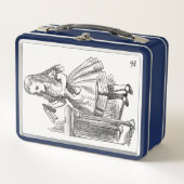 Alice in Wonderland, "Drink Me"ボトル メタルランチボックス (正面)