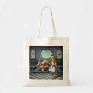 Alice in Wonderland Drink Me Budgetトート トートバッグ