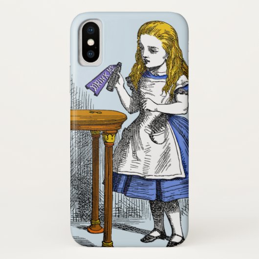 Alice in Wonderland +{ Drink Me }+ Case-Mate iPhoneケース (裏面)