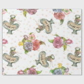 Alice in Wonderland Drink Me Wrapping紙 ラッピングペーパー (フラット)